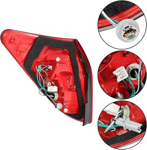WFLNHB Right Side Tail Light Assembly Repalcement for Toyota RAV4 2006-2008 Passenger Side Rear Brake Lamp 8155142100, TO2819127 in Saudi Arabia