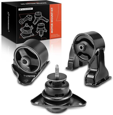 A-Premium 3PCS Engine Motor and Transmission Mount Kit Compatible with Hyundai Elantra 2009 2010 2011 2.0L, Automatic Transmission, Replace # 219102H150, 218100Q000 in Saudi Arabia
