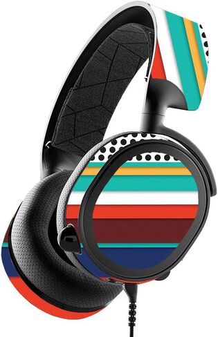 MightySkins Skin for SteelSeries Arctis 3 - Black Hills | Protective, Durable, and Unique Vinyl Decal wrap cover | Easy To Apply, Remove, and Change Styles | Made in the USA in Saudi Arabia