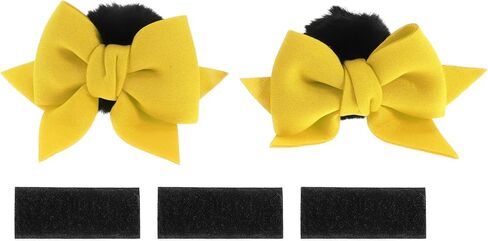Motorcycle Helmet Accessories Decoration Cat Ear Bow for Motorcycle Bicycle Skiing Helmets Plush Stickers 1 Set in Saudi Arabia
