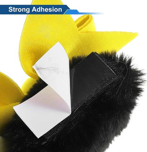 Motorcycle Helmet Accessories Decoration Cat Ear Bow for Motorcycle Bicycle Skiing Helmets Plush Stickers 1 Set in Saudi Arabia