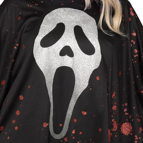 Fun World Glittering Ghost Face® Poncho - Adult in Saudi Arabia