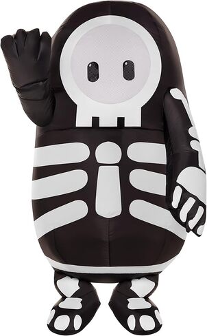 Spirit Halloween Fall Guys Adult Inflatable Costume | Officially licensed | Gaming Costumes | Fan Operated in Saudi Arabia