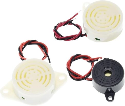 إنذار 95DB عالي ديسيبل 3-24 فولت 12 فولت صفارة إلكترونية إنذار صفارة مستمرة متقطعة SFM-27(SFM-27I) in Saudi Arabia