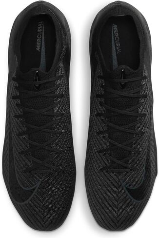 حذاء كرة القدم Mercurial Vapor 16 Elite FG من نايكي (FQ1457-002، أسود/أدغال عميقة/أسود) مقاس 7 in Kuwait