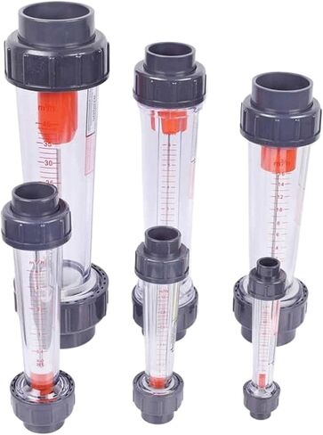 Short LZS-15/25/32/40/50 60 100 160 250 400 600 1000 LPH Plastic Piping Liquid Float Flowmeter Water Flow Meter Rotameter(Female Thread,DN32 1-10m3 Per H) in Saudi Arabia
