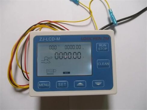 3/8 "Flow Sensor+Flow Meter Controller LCD Display+Soleniod Valve + Power Charger in Saudi Arabia