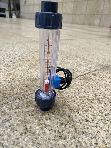 LZS-15A Pipeline Plastic Tube Water Rotameter Flowmeter With Flow AlarmSwith Lower Limit(default) Or Up Limit202mm(60-600L) in Saudi Arabia