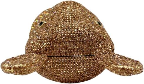 حقيبة سهرة نسائية لطيفة على شكل أرنب من حجر الراين حقيبة مسائية أنيقة على شكل حيوان كريستالي لامع محفظة ماسية كاملة لحفلة موسيقية in Kuwait