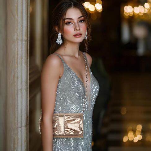 Missnine حقائب يد للنساء بفيونكة ورفرف للسهرة حقيبة زفاف رسمية محفظة متألقة للحفلات الراقصة وحفلات الكوكتيل in Kuwait