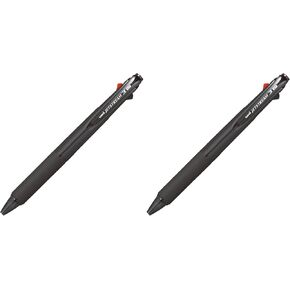 Uni Ballpoint Pen Jetstream 3 لون أحمر ، حبر أزرق 0.7 مم ، أسود شفاف (SXE340007T.24) in Kuwait