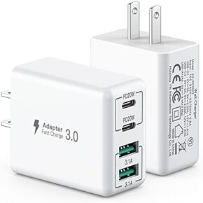 محول السفر العالمي مع USB C، محول قابس الطاقة الدولي الكل في واحد محول السفر العالمي محولات الطاقة شاحن الحائط AC محول قابس الطاقة USB نوع C شاحن للولايات المتحدة الأمريكية والاتحاد الأوروبي والمملكة المتحدة AUS in Saudi Arabia