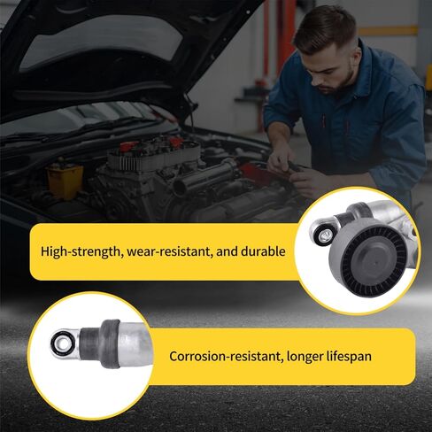 شداد حزام القيادة 39104 مناسب لسيارة Hyundai Santa Fe/Palisade/Sonata/Azera/Veracruz 2006-2021، لشدادات البكرة Kia Sorento/Sedona 2006-2020 V6 3.3L/3.5L، V6 3.3L/3.5L/3.8L in Saudi Arabia