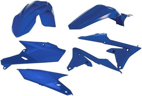 مجموعة Acerbis البلاستيكية الكاملة - متوافقة مع Yamaha YZ250F (14-18)، YZ450F (14-17) - أبيض in Saudi Arabia