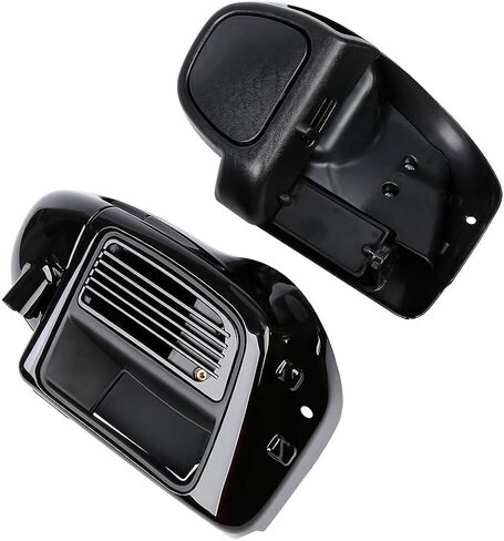 XMT-MOTO Water-cooled Lower Vented Leg Fairing Fit for 2014-2024 Harley Touring Road King FLHR Road Glide FLTRX Street Glide FLHX Electra Glide FLHT Models Gloss Black in Saudi Arabia