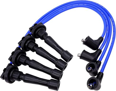 HiSport Car Spark Plug Coil Wires Ignition Coil Harness Cable Compatible with Subaru Forester Impreza Legacy 2004-2011, 22454-AA140 22451-AA940, Pack of 4 in Saudi Arabia
