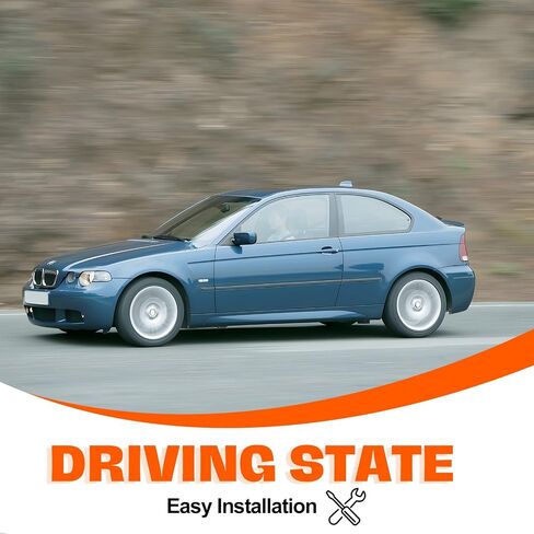 شبكة CarPartsDepot الأمامية من الكروم باللون الأسود (الجانب الأيسر + الجانب الأيمن) متوافقة مع 2003-2006 BMW 325Ci & 330Ci BM1200157 BM1200156 in Saudi Arabia