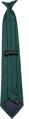 Mens Solid Color Clip On Easy to Remove Clip Necktie Ties in Saudi Arabia