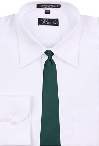 Mens Solid Color Clip On Easy to Remove Clip Necktie Ties in Saudi Arabia