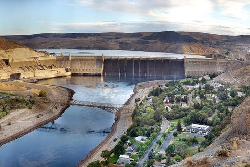 لوحة فنية جدارية من القماش من Grand Coulee Dam بانورامية مقاس 20 × 13 بوصة in Saudi Arabia