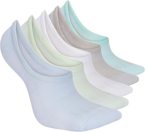 Skechers Women's Slip-ins 5-Pack Performance No Show Liners, Lightweight & Breathable Mesh in Saudi Arabia