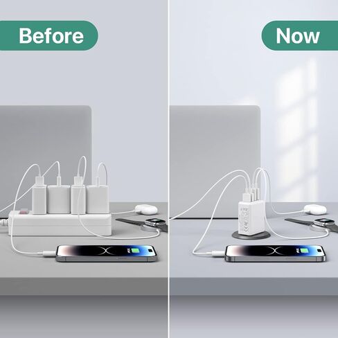 محول السفر العالمي مع USB C، محول قابس الطاقة الدولي الكل في واحد محول السفر العالمي محولات الطاقة شاحن الحائط AC محول قابس الطاقة USB نوع C شاحن للولايات المتحدة الأمريكية والاتحاد الأوروبي والمملكة المتحدة AUS in Saudi Arabia