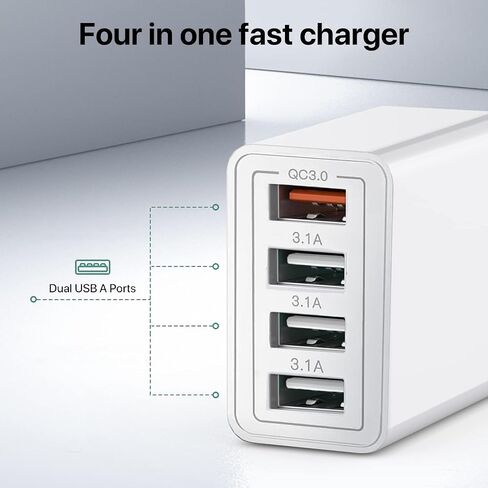 Universal Travel Adapter with USB C, International Power Plug Adapter All in One Worldwide Travel Adapter Power Converters Wall Charger AC Power Plug Adapter USB Type C Charger for USA EU UK AUS in Saudi Arabia