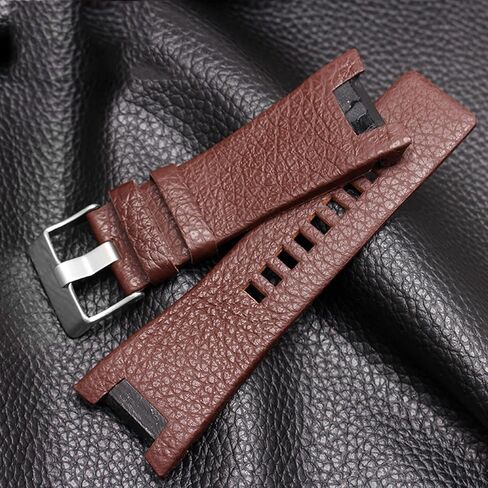 For Diesel DZ1216 DZ1273 DZ4246 DZ4247DZ287 wrist straps black brown Genuine leather watchband 32 * 17mm Dedicated men bands in Saudi Arabia