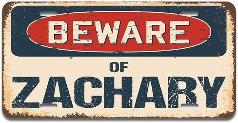 SignMission Beware of Zombie Hunter Aluminum License Plate | License Plate 12" X 6" Fits Any Car, Truck, SUV, RV, or Trailer | Made in The USA in Saudi Arabia
