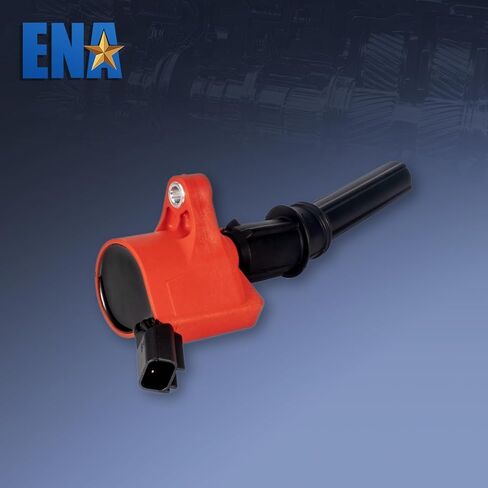 ENA Set of 8 Red Ignition Coil Pack Compatible with Ford Mercury F150 F250 E150 E350 Lincoln Navigator Town Car Crown Victoria Expedition Grand Marquis 4.6L 5.4L 6.8L V8 Replacement for DG508 FD503 in Saudi Arabia