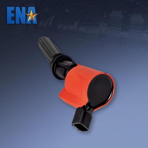 ENA Set of 8 Red Ignition Coil Pack Compatible with Ford Mercury F150 F250 E150 E350 Lincoln Navigator Town Car Crown Victoria Expedition Grand Marquis 4.6L 5.4L 6.8L V8 Replacement for DG508 FD503 in Saudi Arabia