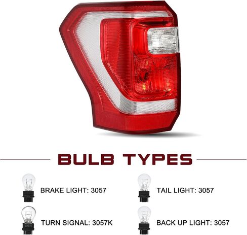 JSBOYAT Tail Light Assembly Replacement for 2018-2021 Ford Expedition OE Rear Taillight Brake Tail Lamp (Left Driver Side) in Saudi Arabia