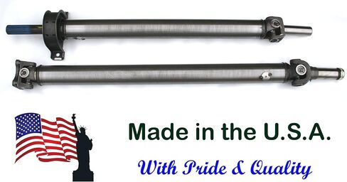 Replacement for FORD F150 2WD 2009 2010 2011 2012 (145" WB) A.T. SERVICEABLE REAR 2PC DRIVE SHAFT in Saudi Arabia