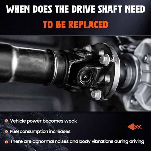 مجموعة عمود الدفع الأمامي لعمود المروحة تناسب Ford Explorer V6 4.0L V8 5.0L 1997 1998 1999 2000 2001، لـ Mercury Mountaineer 4.0L 5.0L 1997-2001، 4WD لـ F77Z4A376CB XL2Z4A376BA in Saudi Arabia