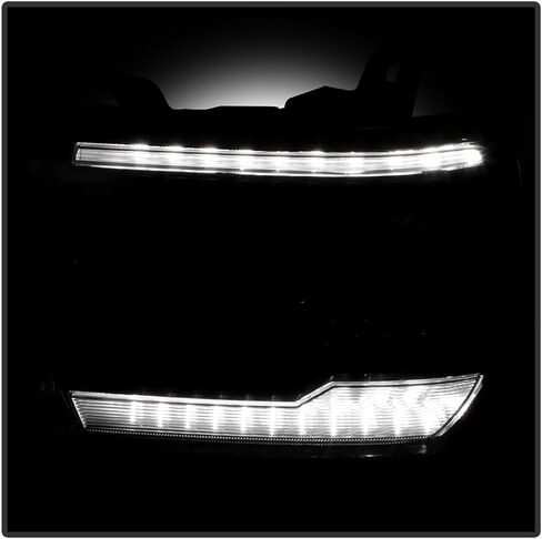 KEEKPO - For 2014-2015 GMC Sierra 1500 2015-2019 2500HD 3500HD Halogen w/o DRL Upgrade LED Tube Headlights Headlamps Set in Saudi Arabia