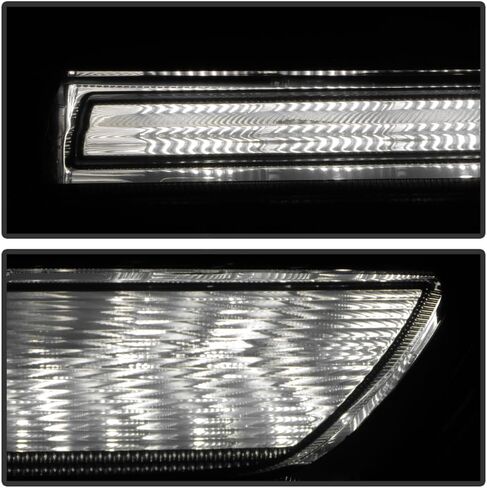 KEEKPO - For 2014-2015 GMC Sierra 1500 2015-2019 2500HD 3500HD Halogen w/o DRL Upgrade LED Tube Headlights Headlamps Set in Saudi Arabia