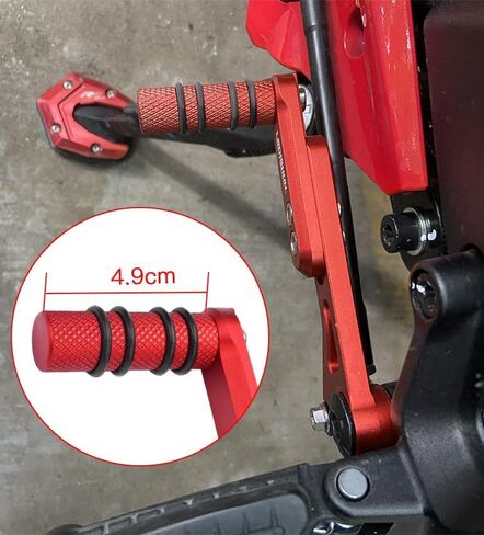 motokano Motorcycle Shift Shaft Brace CNC Gearshift Lever Compatible with Honda CBR650R CB650R CBR500R CB500X/F CBR400R CB400X/F (red) in Saudi Arabia