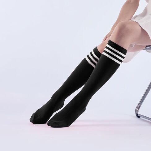 Womens Knee High Socks Casual Athletic Socks for Women Daily Wear Halloween Accessories in Saudi Arabia
