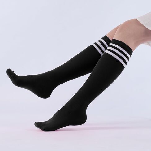 Womens Knee High Socks Casual Athletic Socks for Women Daily Wear Halloween Accessories in Saudi Arabia