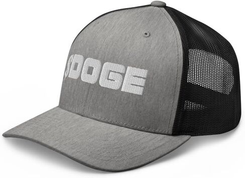 $Doge Dogecoin Ticker Cryptocurrency Trucker Cap Snapback Hat in Saudi Arabia