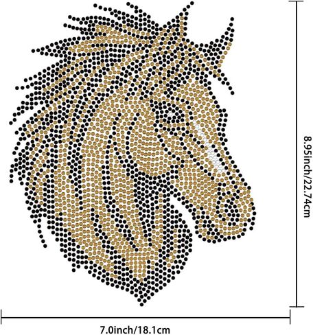Compass Rhinestone Iron on Hotfix Transfer for Bags Bling Crystal Compass Heat Transfer Decal T-Shirt Crystal Heat Transfer Hot Fix Stickers Iron on Compass Patch for DIY Art Craft Clothing in Kuwait