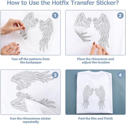 Compass Rhinestone Iron on Hotfix Transfer for Bags Bling Crystal Compass Heat Transfer Decal T-Shirt Crystal Heat Transfer Hot Fix Stickers Iron on Compass Patch for DIY Art Craft Clothing in Kuwait