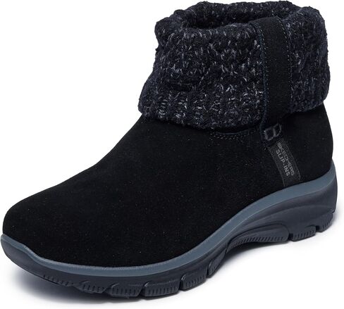 حذاء Skechers للسيدات سهل الاستخدام - مريح للطقس 2 من الجلد السويدي بدون استخدام اليدين in Saudi Arabia