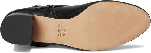 kate spade new york Women's Spade Flower Smooth Leather Heeled Ankle Bootie School Uniform Shoe in Saudi Arabia