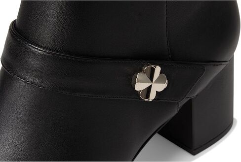 kate spade new york Women's Spade Flower Smooth Leather Heeled Ankle Bootie School Uniform Shoe in Saudi Arabia