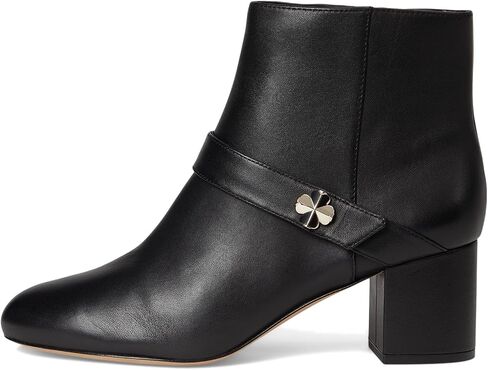 kate spade new york Women's Spade Flower Smooth Leather Heeled Ankle Bootie School Uniform Shoe in Saudi Arabia