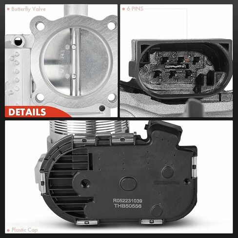 A-Premium Electronic Throttle Body with TPS Sensor Compatible with Land Rover Range Rover Evoque 2012-2013, LR2 2013-2015, Discovery Sport 2015-2016, 2.0L, Replace# 0280750556 in Saudi Arabia
