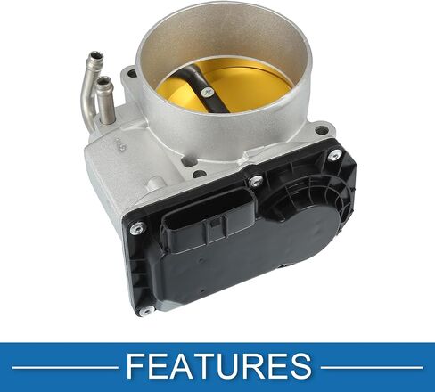 Throttle Body Assembly No.LR006142 Throttle Body Actuator for Land Rover LR3 4.4L V8 - Gas 2005-2009 Aluminum Alloy Silver Tone in Saudi Arabia
