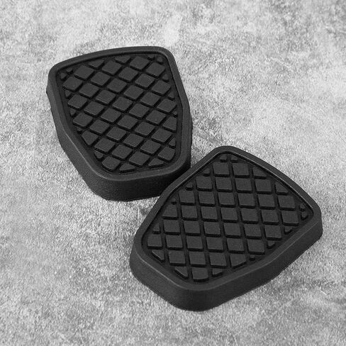 Qiilu Rubber Brake Pedal for Subaru Forester Impreza Outback WRX, One Pair Clutch Pedal Pad with Durable Design for Car Accessories in Saudi Arabia
