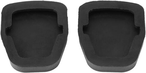 Qiilu Rubber Brake Pedal for Subaru Forester Impreza Outback WRX, One Pair Clutch Pedal Pad with Durable Design for Car Accessories in Saudi Arabia